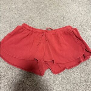 John Galt red Casual Shorts